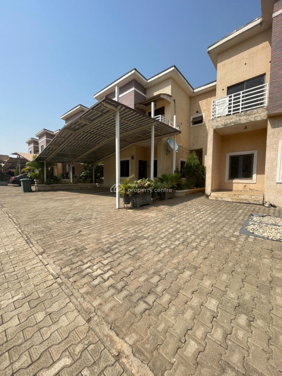 Semi Finished 4 Bedroom Terrace Duplex, After Berger Clinic, Life Camp, Abuja, Terraced Duplex for Sale