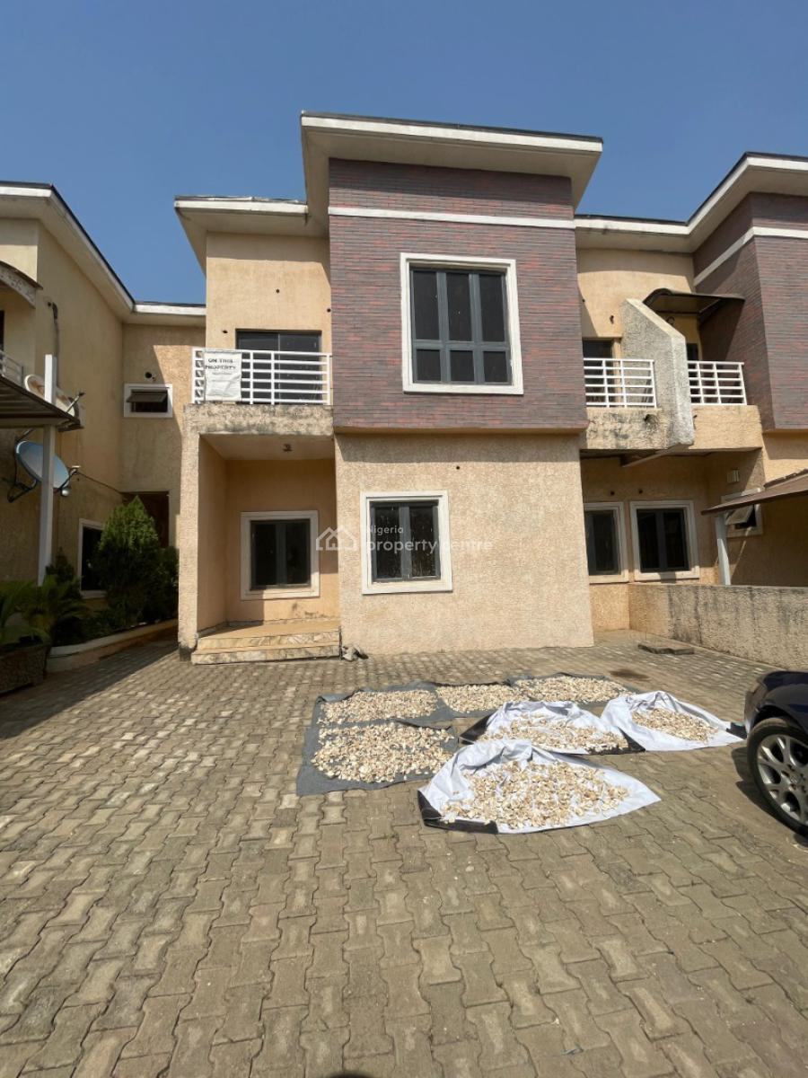 Semi Finished 4 Bedroom Terrace Duplex, After Berger Clinic, Life Camp, Abuja, Terraced Duplex for Sale