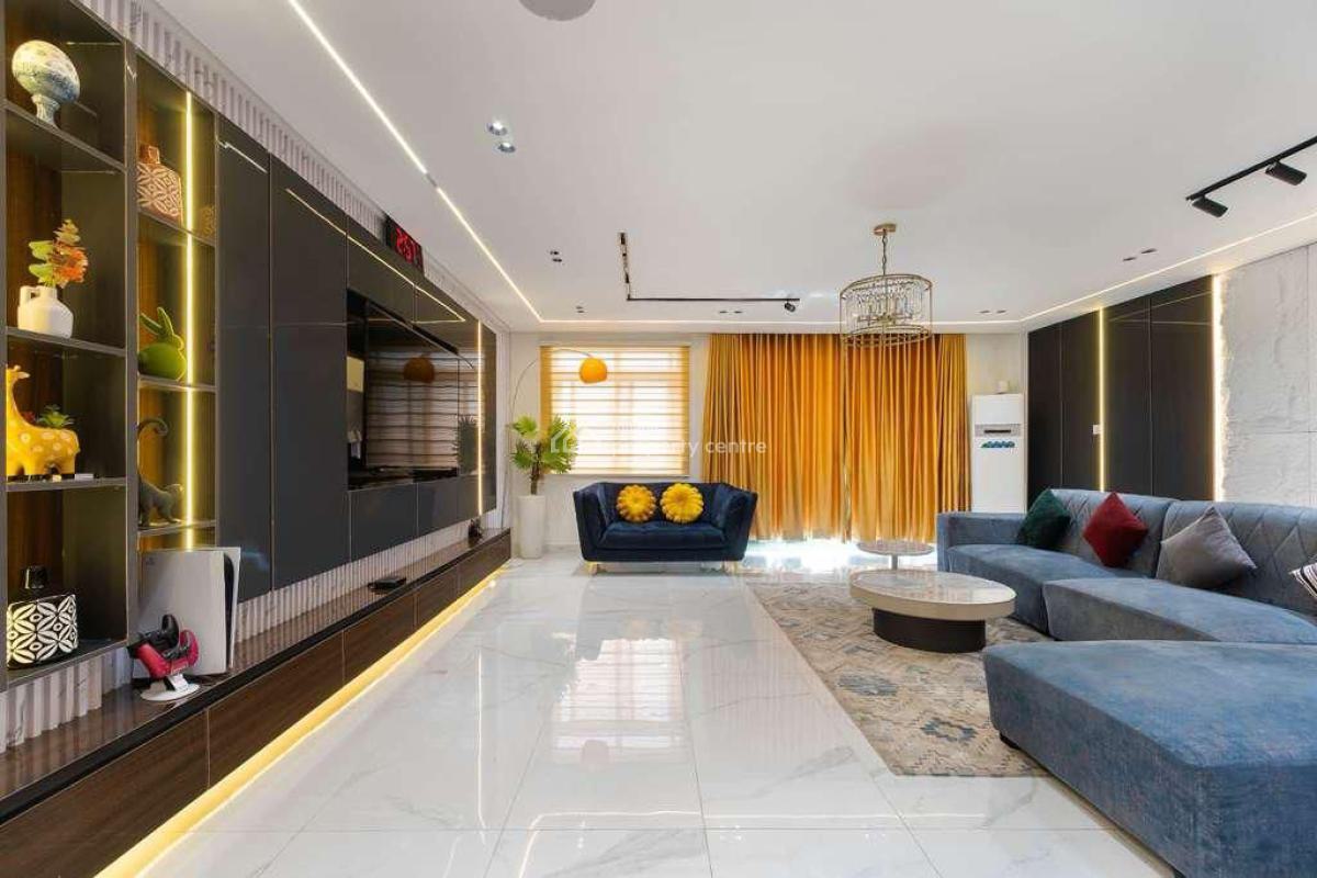 Water Front Luxury Ensuit 3 Bedroom Fully Furnished Apt with Jetty/, Lekki Phase 1, Lekki, Lagos, Flat / Apartment for Sale