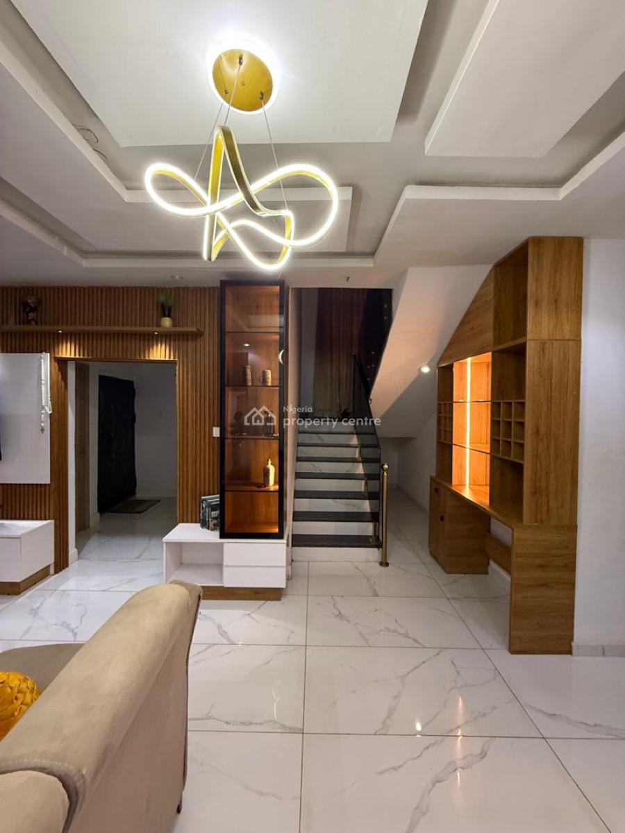 Beautifully Presented 3 Bedroom Duplex in a Serene Environment, Fairmont Hilltop Estate, Near Ait, Alagbado, Ifako-ijaiye, Lagos, Detached Duplex Short Let