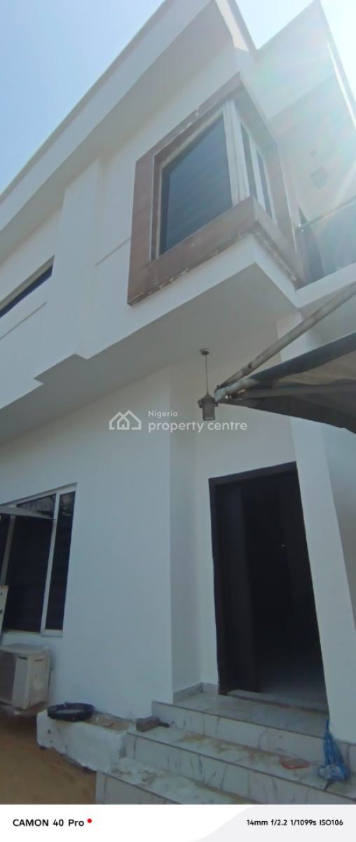 Massive and Standard 4 Bedroom Duplex in Osapa, Osapa London Bedside Amala4real, Osapa, Lekki, Lagos, Semi-detached Duplex for Rent
