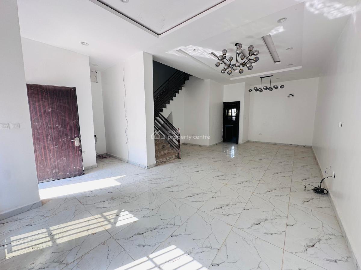 a Brand New Spacious 4-bedroom Terrace Duplex + 1bq, Jahi District Abuja (video of The House Is Attached), Jahi, Abuja, Terraced Duplex for Sale