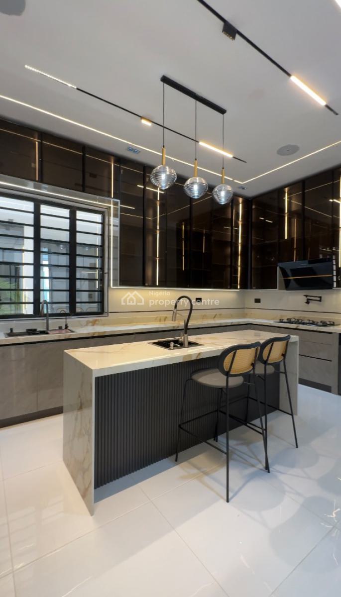 Luxury 5 Bedroom House with Private Pool and Cinema, Lekki Conservation Road, Chevron, Lekki Phase 2, Lekki, Lagos, Detached Duplex for Sale