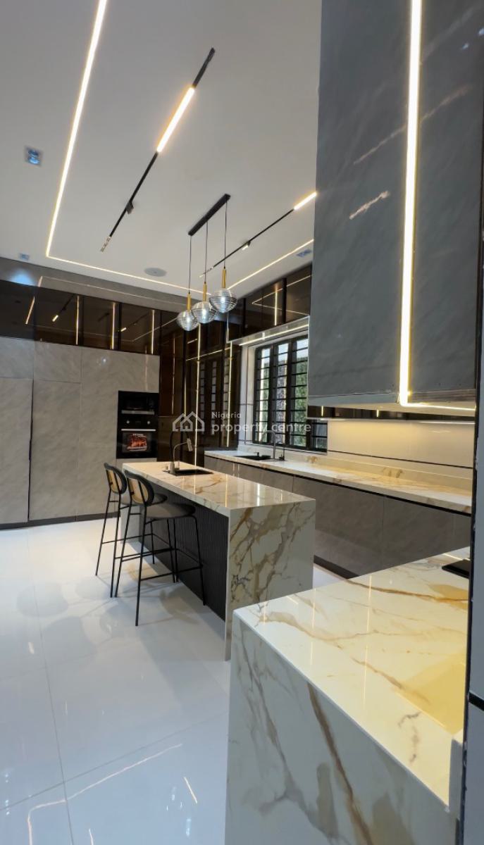 Luxury 5 Bedroom House with Private Pool and Cinema, Lekki Conservation Road, Chevron, Lekki Phase 2, Lekki, Lagos, Detached Duplex for Sale