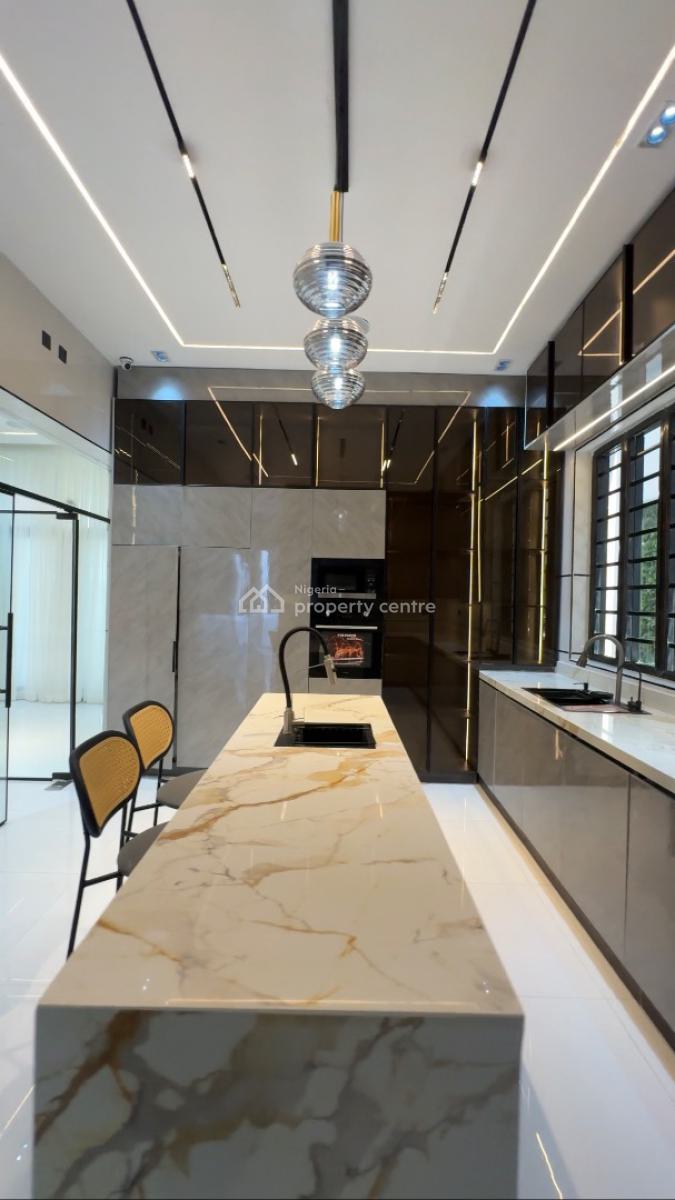 Luxury 5 Bedroom House with Private Pool and Cinema, Lekki Conservation Road, Chevron, Lekki Phase 2, Lekki, Lagos, Detached Duplex for Sale