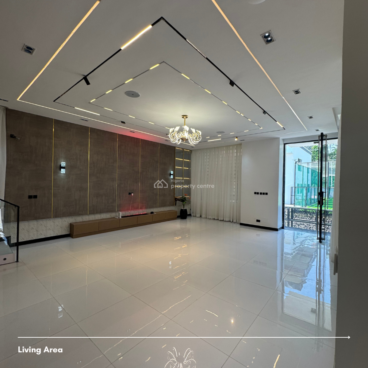 Luxury 5 Bedroom House with Private Pool and Cinema, Lekki Conservation Road, Chevron, Lekki Phase 2, Lekki, Lagos, Detached Duplex for Sale