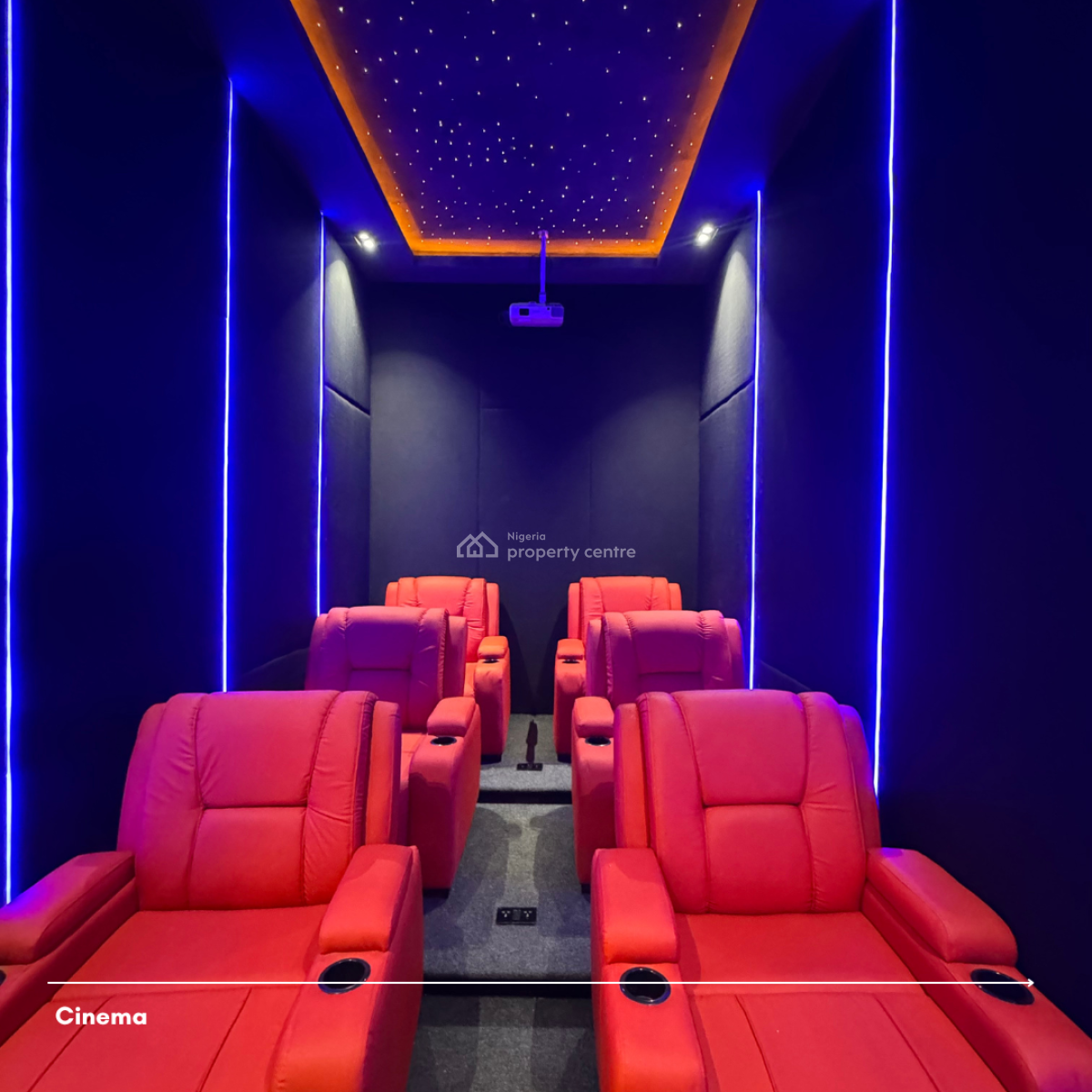 Luxury 5 Bedroom House with Private Pool and Cinema, Lekki Conservation Road, Chevron, Lekki Phase 2, Lekki, Lagos, Detached Duplex for Sale