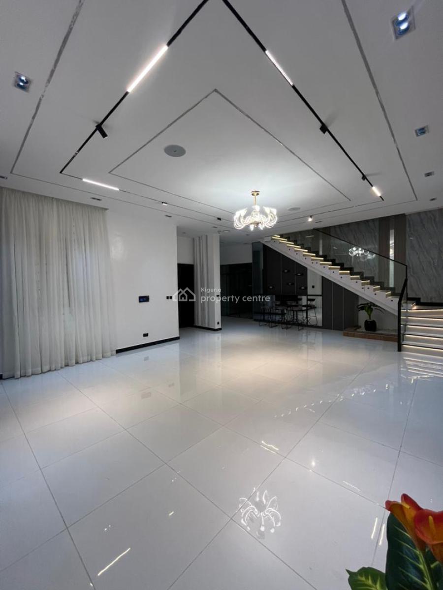 Luxury 5 Bedroom House with Private Pool and Cinema, Lekki Conservation Road, Chevron, Lekki Phase 2, Lekki, Lagos, Detached Duplex for Sale