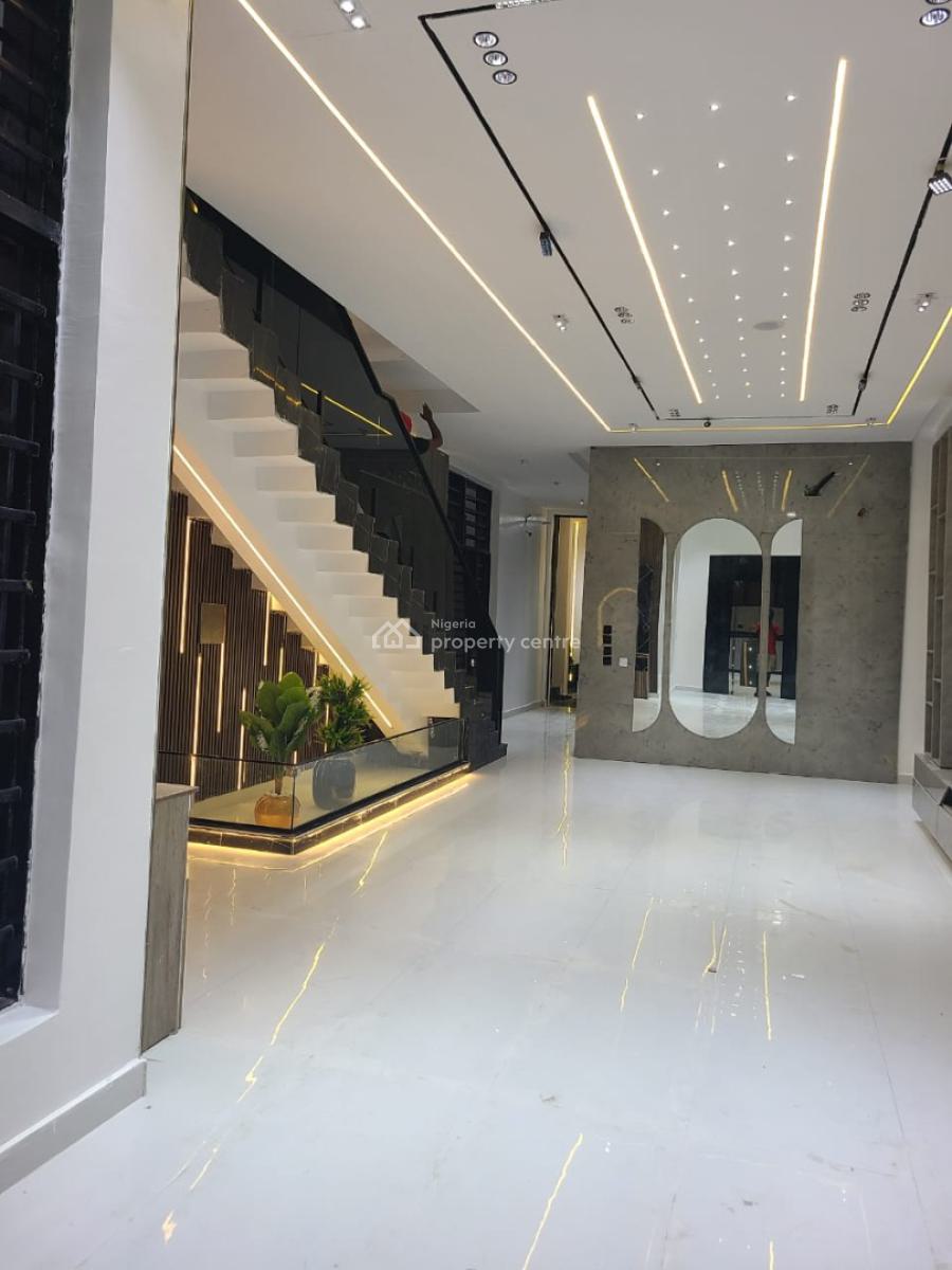 Luxury 5bedroom Fully Detached Duplex with Bq and Swimming Pool, Chevron, Lekki Phase 2, Lekki, Lagos, Detached Duplex for Sale