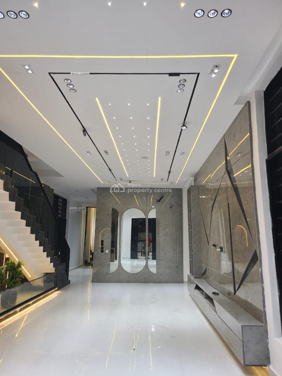 Luxury 5bedroom Fully Detached Duplex with Bq and Swimming Pool, Chevron, Lekki Phase 2, Lekki, Lagos, Detached Duplex for Sale