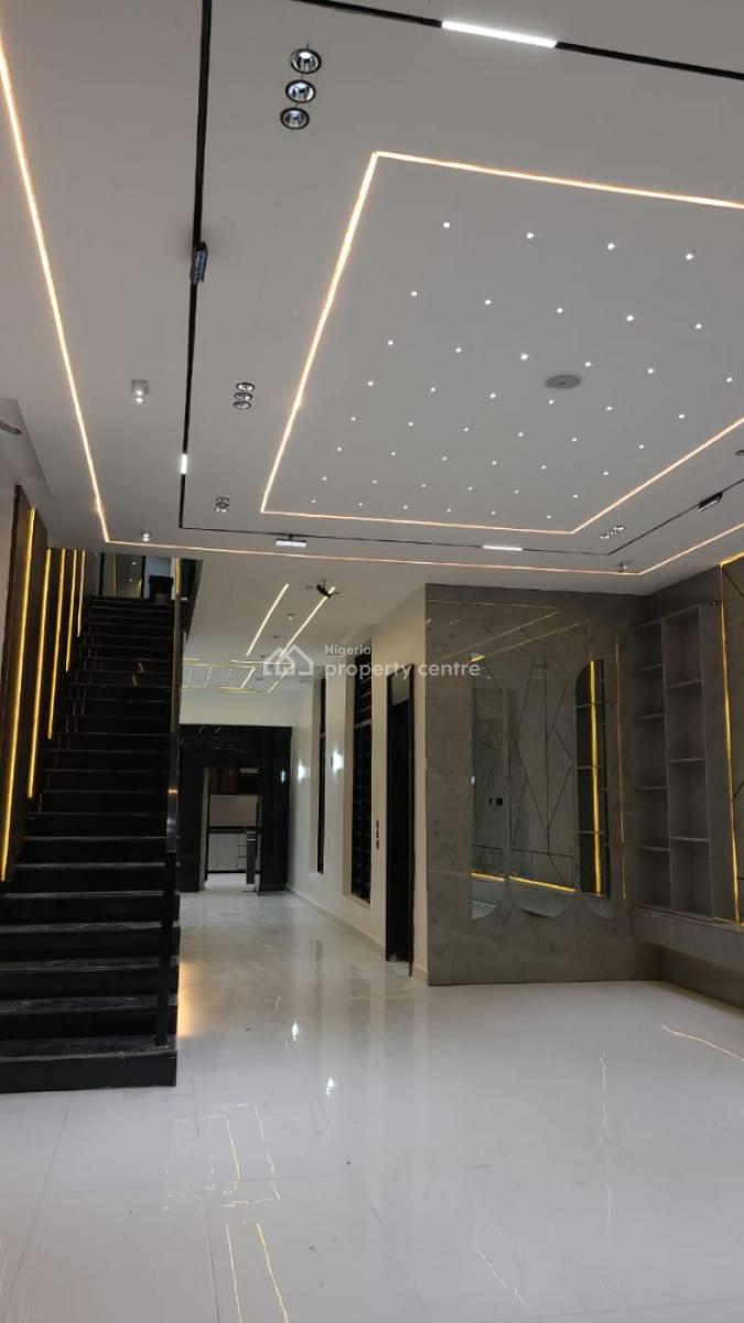 Luxury 5bedroom Fully Detached Duplex with Bq and Swimming Pool, Chevron, Lekki Phase 2, Lekki, Lagos, Detached Duplex for Sale