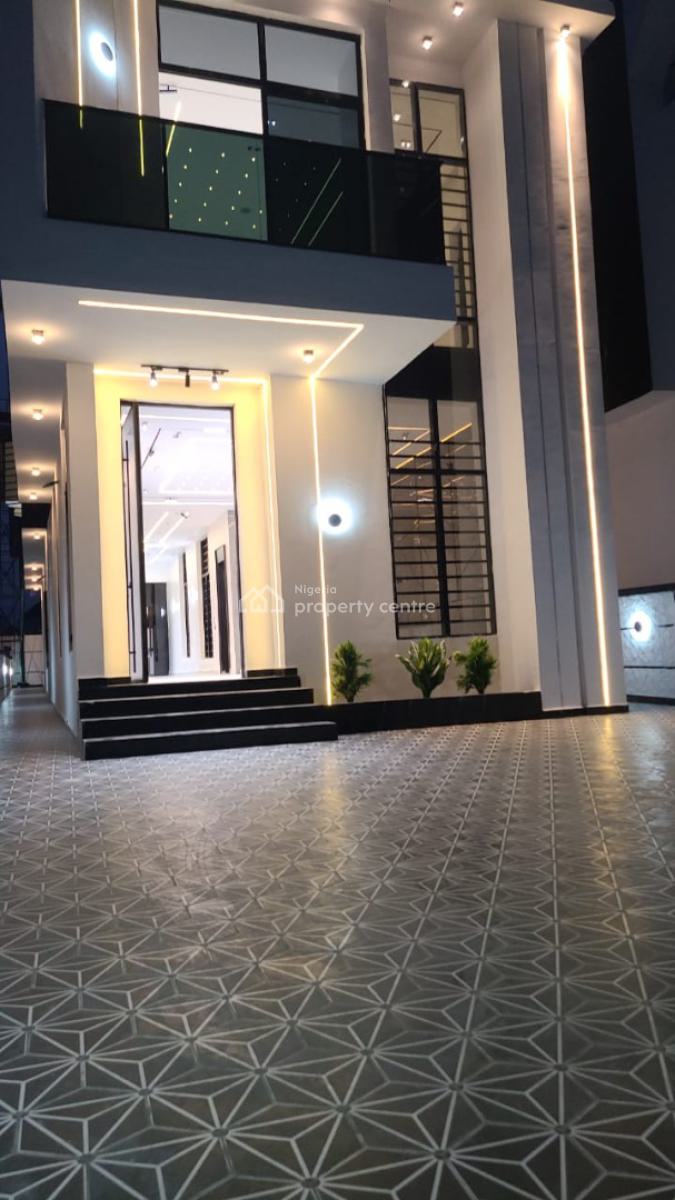 Luxury 5bedroom Fully Detached Duplex with Bq and Swimming Pool, Chevron, Lekki Phase 2, Lekki, Lagos, Detached Duplex for Sale