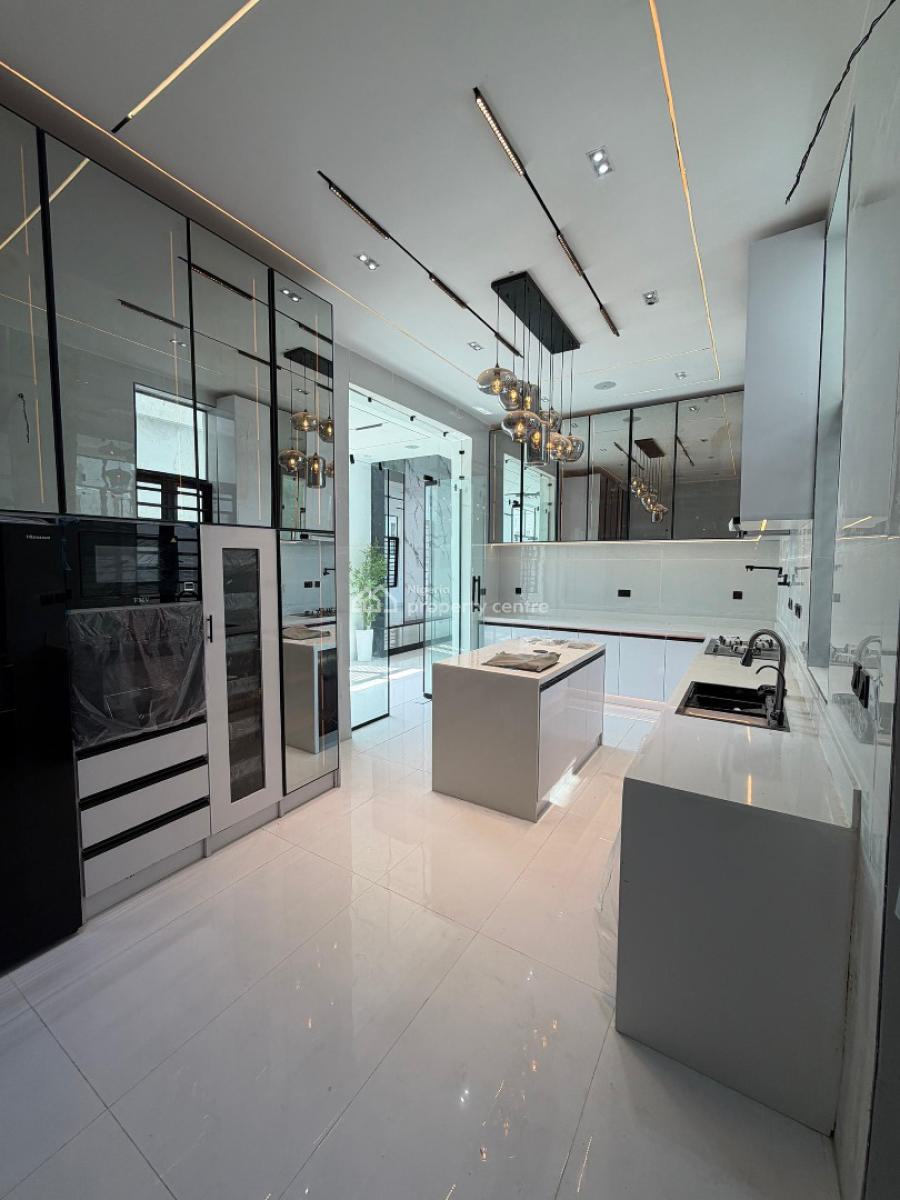 Impeccable Comtemporary Built 5 Bedroom Fully Detached Duplex + Pool, Chevron Toll Gate, Orchid Road, Lekki, Lagos, Detached Duplex for Sale