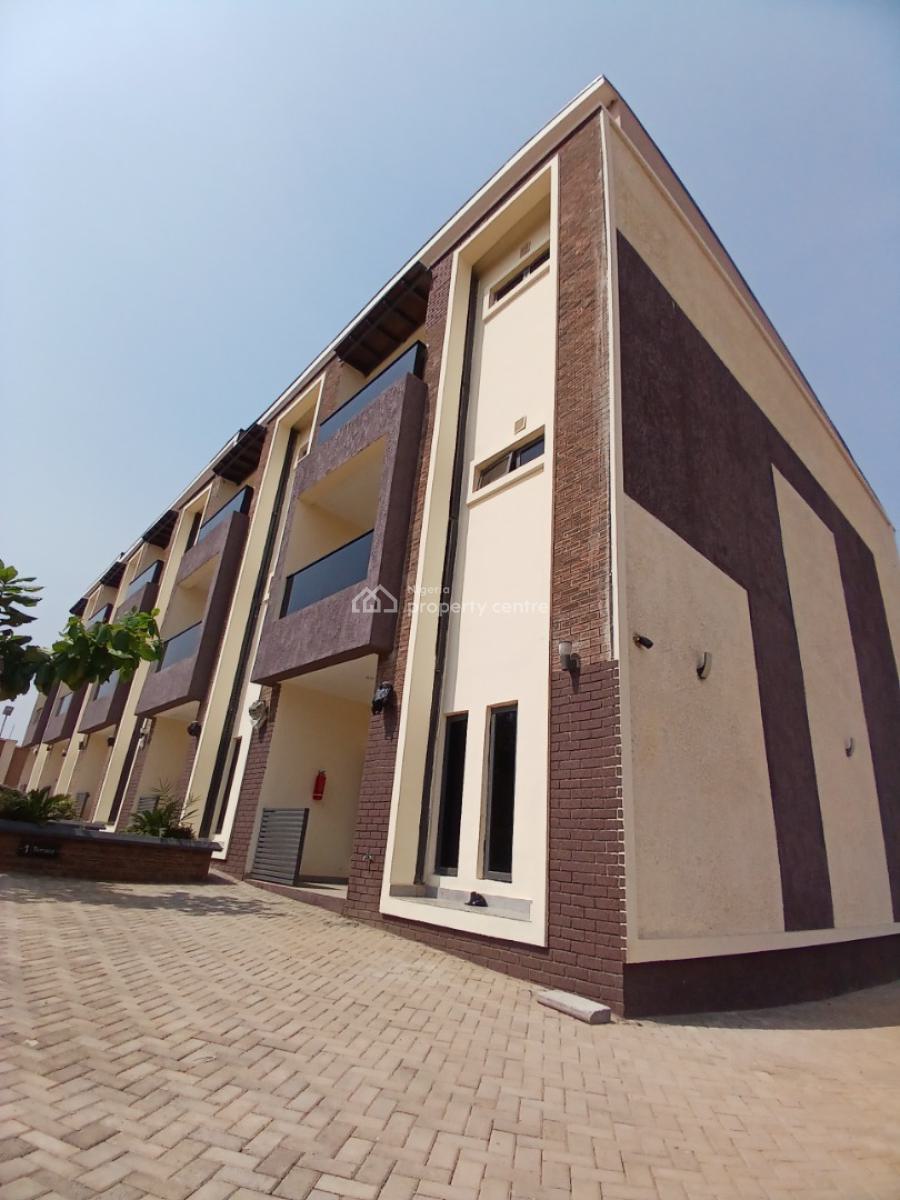 Brand New, 4 Units of 4 Bedroom Terrace Duplex with 1room Bq, Guzape Abuja Diplomatic Zone, Guzape District, Abuja, Terraced Duplex for Rent