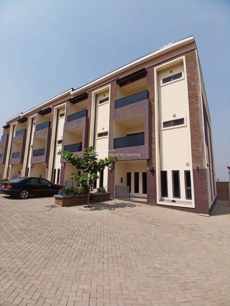 Brand New, 4 Units of 4 Bedroom Terrace Duplex with 1room Bq, Guzape Abuja Diplomatic Zone, Guzape District, Abuja, Terraced Duplex for Rent