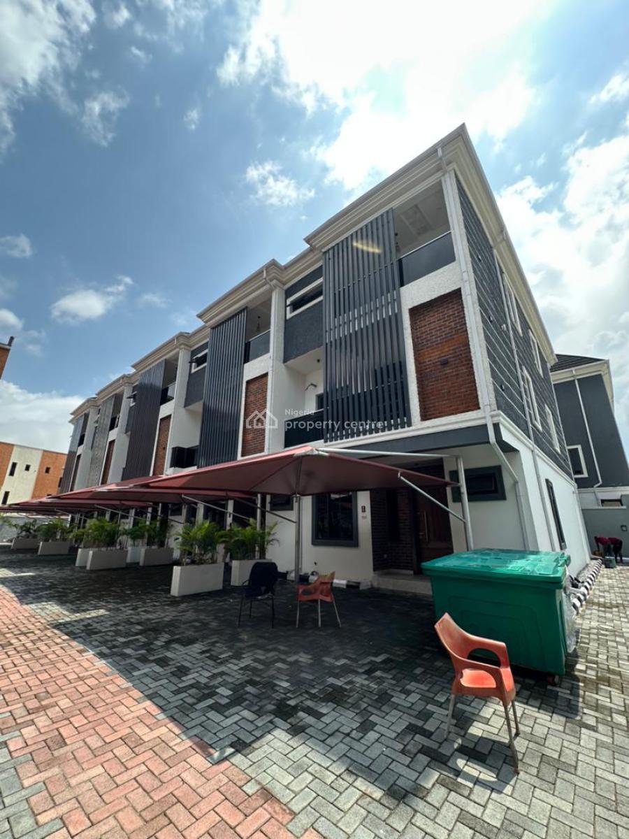 Exquisitely Designed 4 Bedroom Terrace, Elegantly Designed Home with Gym, Pool, in a Secured Estate, Ikate, Lekki, Lagos, Terraced Duplex for Sale