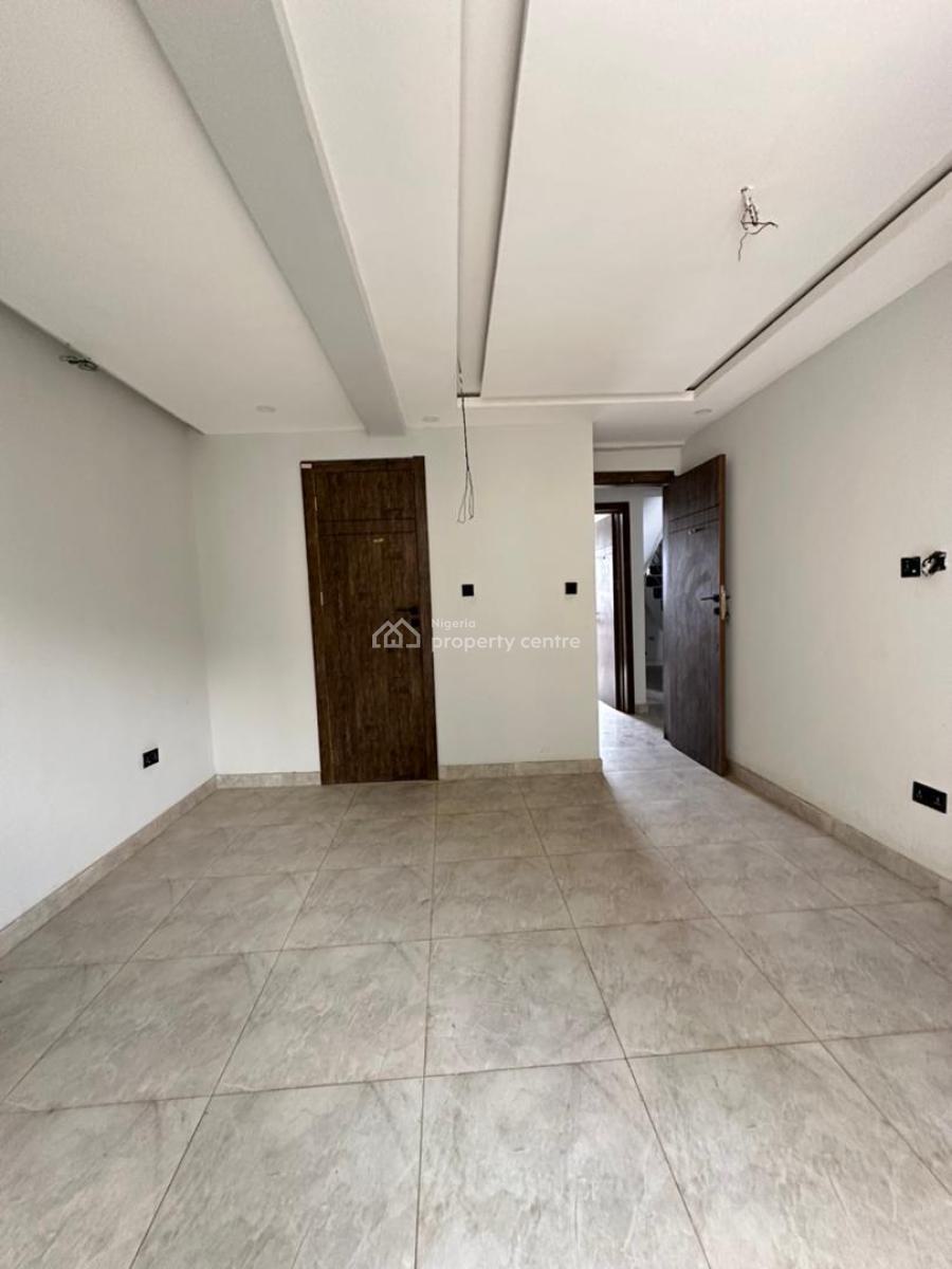 Elegantly Designed 4 Bedroom Terrace with Bq, Beautifully Designed Home with Bq, Pool, Gym in a Secured Estate, Ikate, Lekki, Lagos, Terraced Duplex for Sale