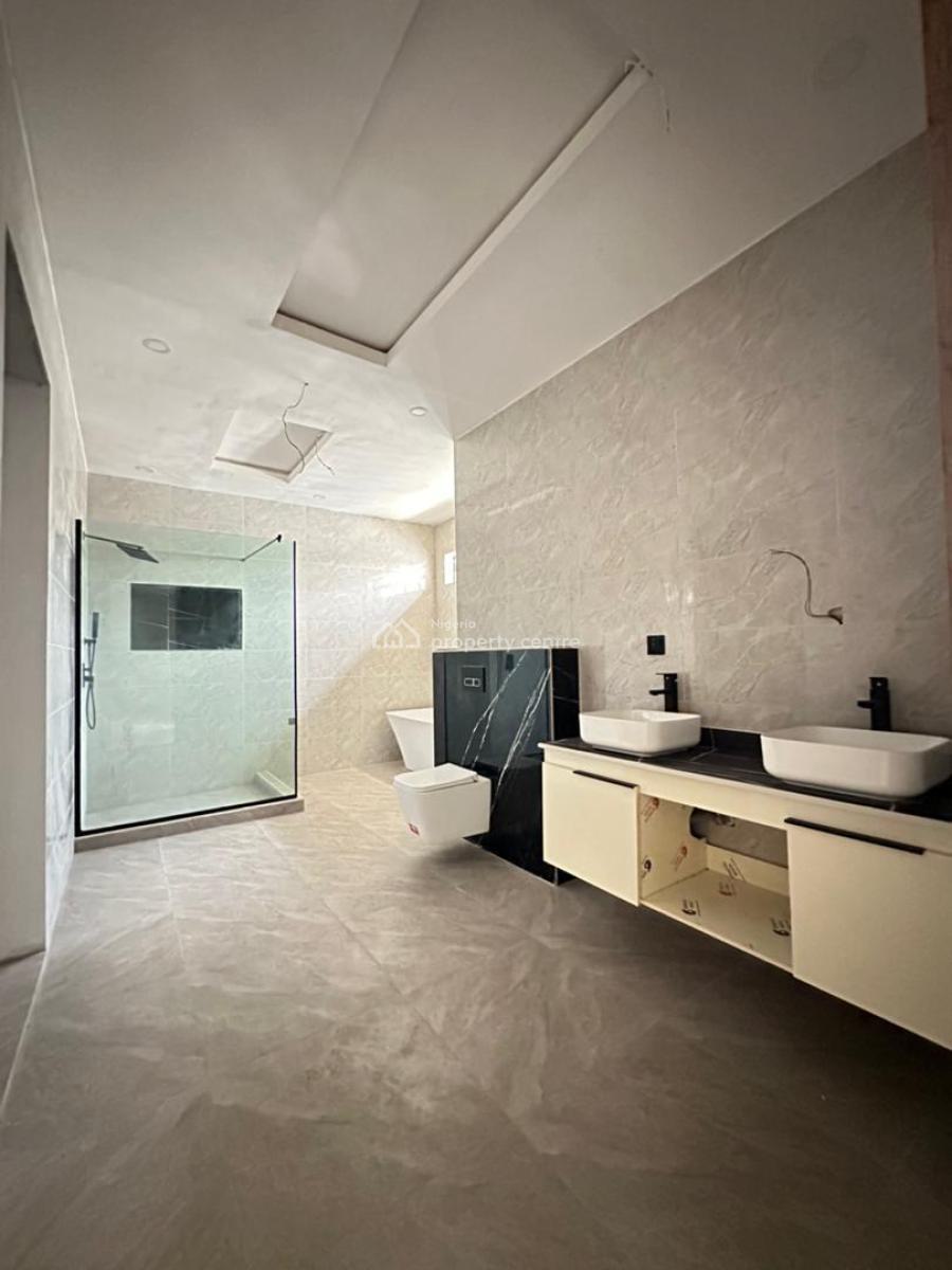 Elegantly Designed 4 Bedroom Terrace with Bq, Beautifully Designed Home with Bq, Pool, Gym in a Secured Estate, Ikate, Lekki, Lagos, Terraced Duplex for Sale