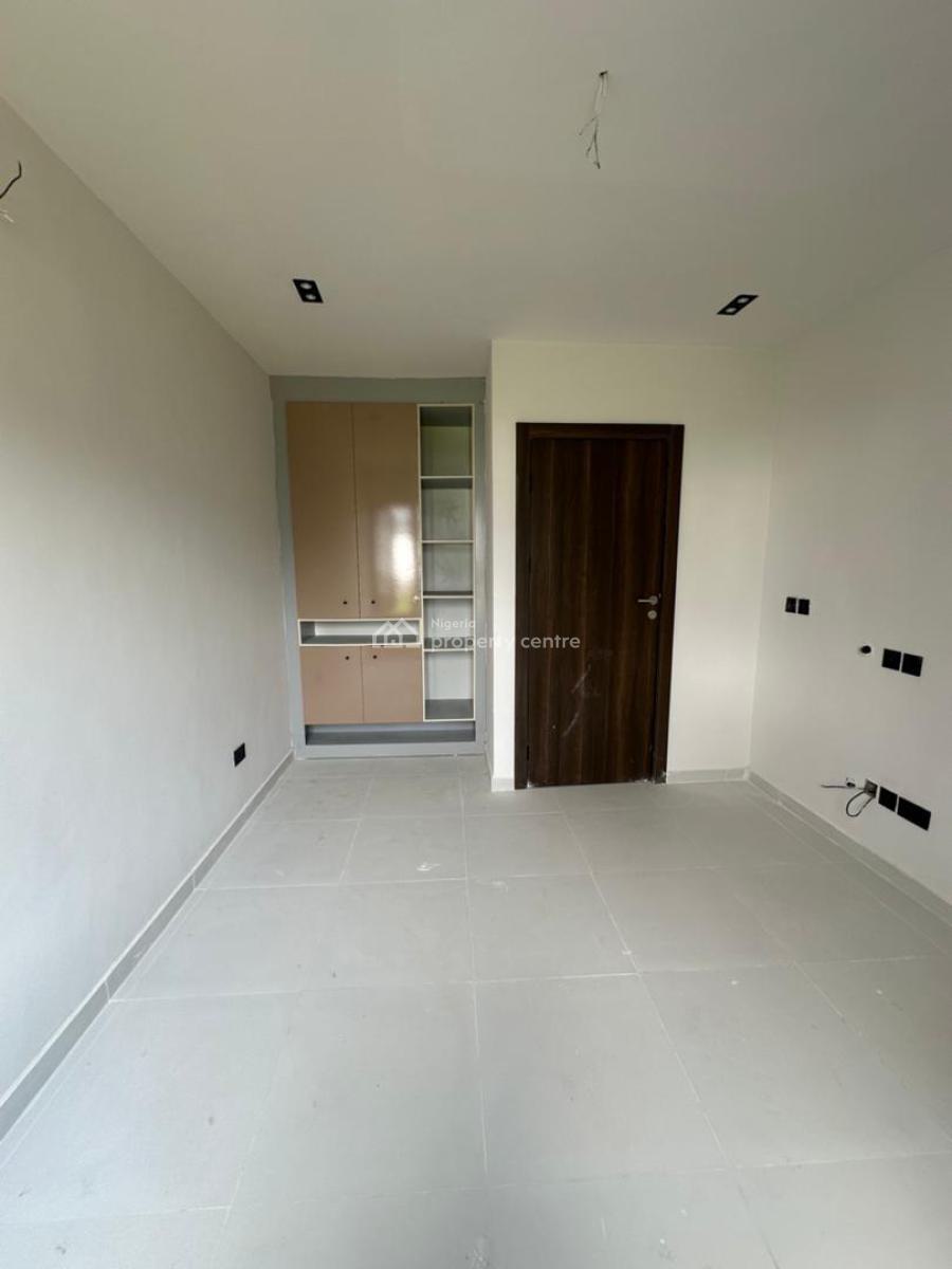 Contemporary 4 Bedroom Terrace Duplex with Bq, Gym, Pool, Contemporary Detailed Home with Study, Pool, Bq, Ikate, Lekki, Lagos, Terraced Duplex for Sale
