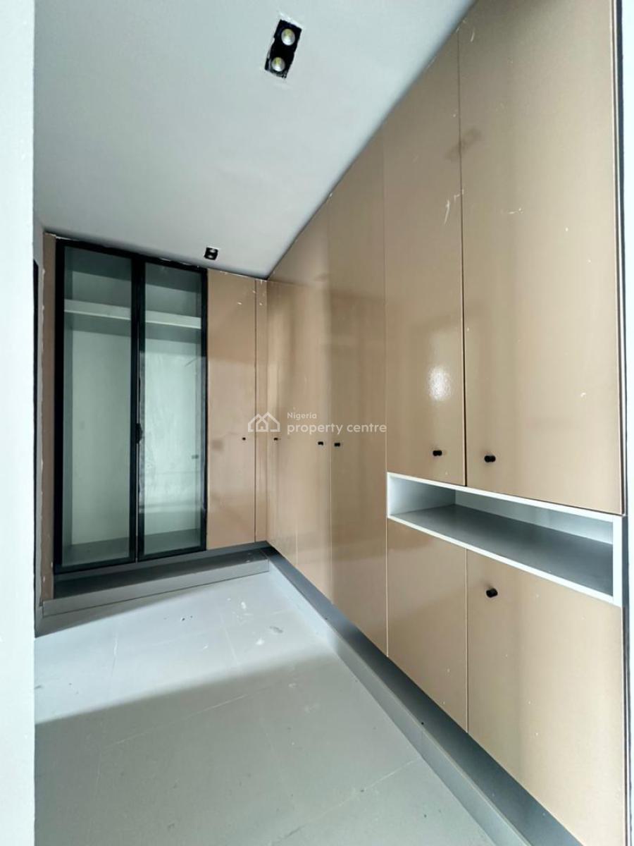 Contemporary 4 Bedroom Terrace Duplex with Bq, Gym, Pool, Contemporary Detailed Home with Study, Pool, Bq, Ikate, Lekki, Lagos, Terraced Duplex for Sale