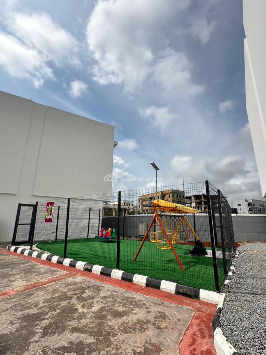 Contemporary 4 Bedroom Terrace Duplex with Bq, Gym, Pool, Contemporary Detailed Home with Study, Pool, Bq, Ikate, Lekki, Lagos, Terraced Duplex for Sale