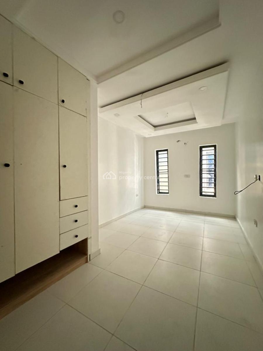 4 Bedroom Terrace + Bq  with Gym House and Pool, Exquisitely Designed Home with Bq, Gymhouse, Pool in an Estate, Ikate, Lekki, Lagos, Terraced Duplex for Sale