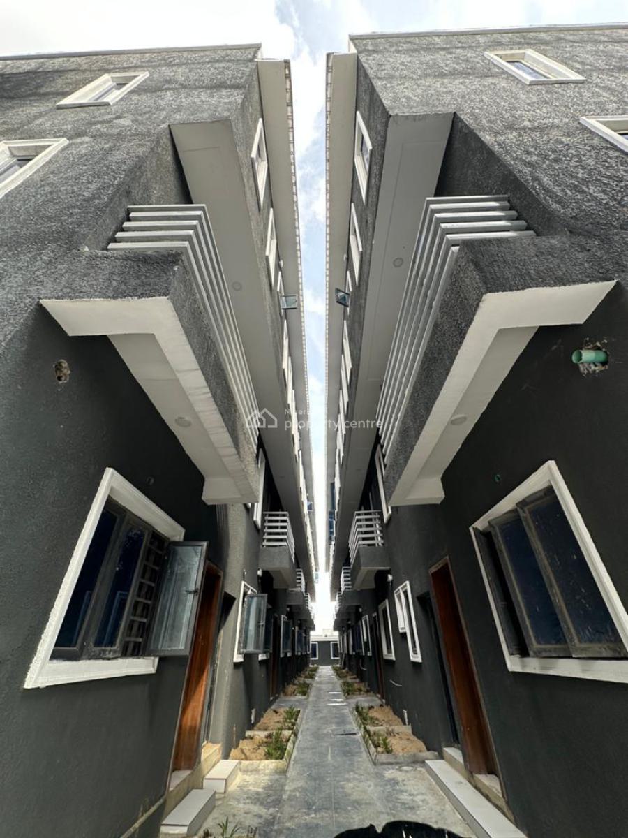 4 Bedroom Terrace + Bq  with Gym House and Pool, Exquisitely Designed Home with Bq, Gymhouse, Pool in an Estate, Ikate, Lekki, Lagos, Terraced Duplex for Sale