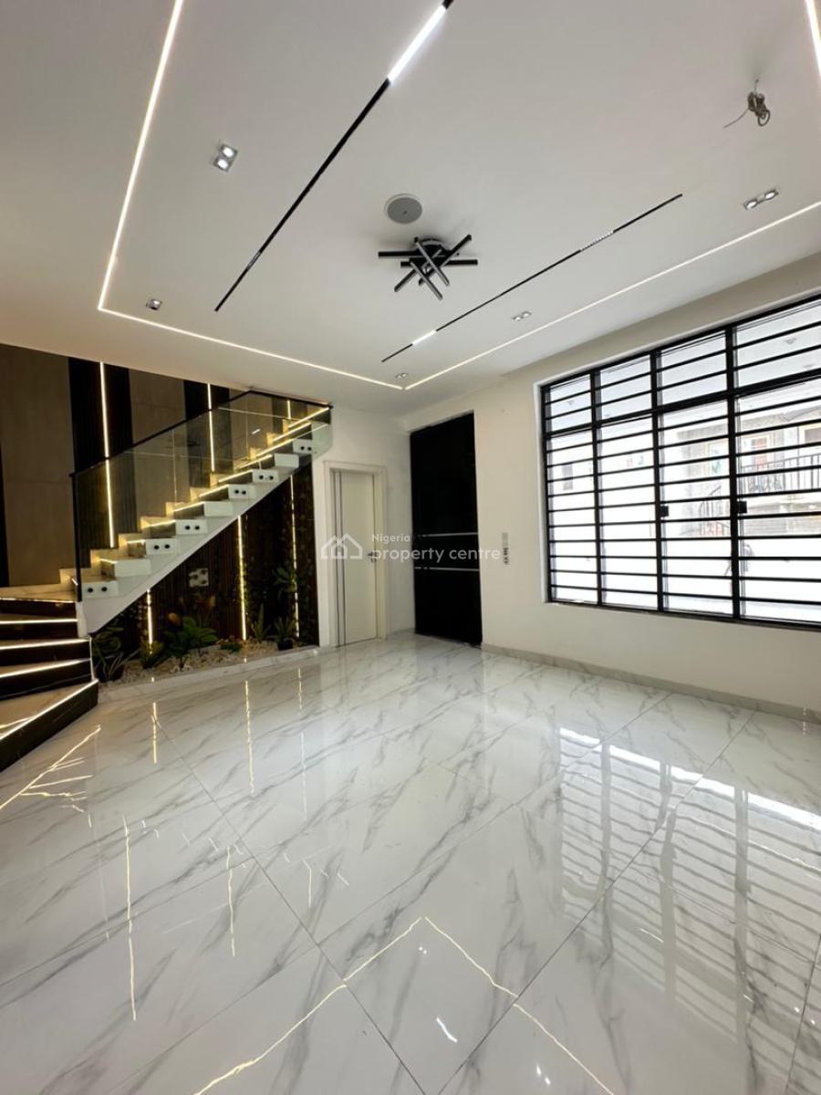 Smartly Built 4 Bedroom Terrace Duplex +bq, Smartly Designed Home with Bq in a Secured Estate, Off Kusenla, Ikate, Lekki, Lagos, Terraced Duplex for Sale