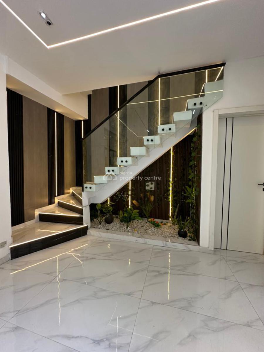 Smartly Built 4 Bedroom Terrace Duplex +bq, Smartly Designed Home with Bq in a Secured Estate, Off Kusenla, Ikate, Lekki, Lagos, Terraced Duplex for Sale