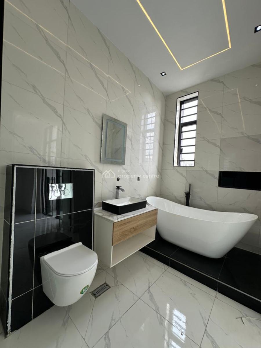 Smartly Built 4 Bedroom Terrace Duplex +bq, Smartly Designed Home with Bq in a Secured Estate, Off Kusenla, Ikate, Lekki, Lagos, Terraced Duplex for Sale