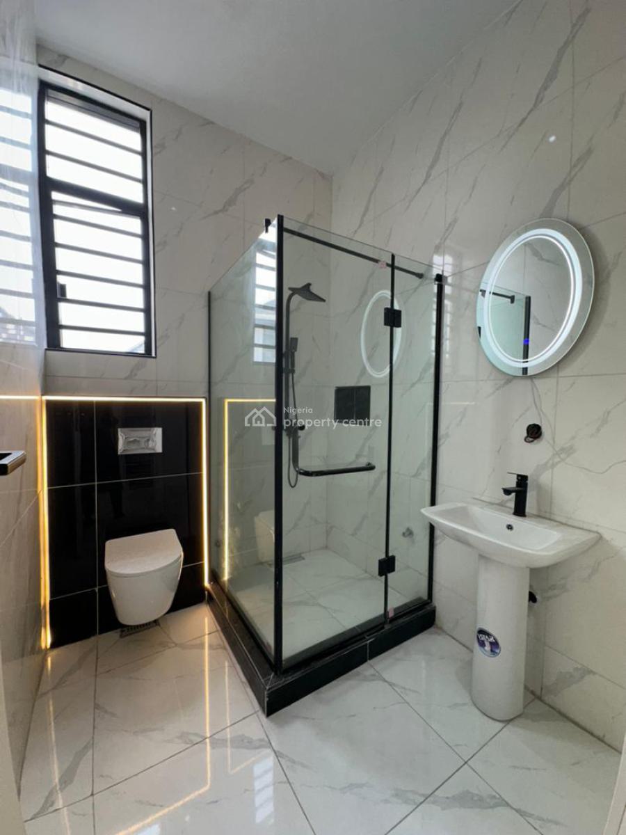 Smartly Built 4 Bedroom Terrace Duplex +bq, Smartly Designed Home with Bq in a Secured Estate, Off Kusenla, Ikate, Lekki, Lagos, Terraced Duplex for Sale