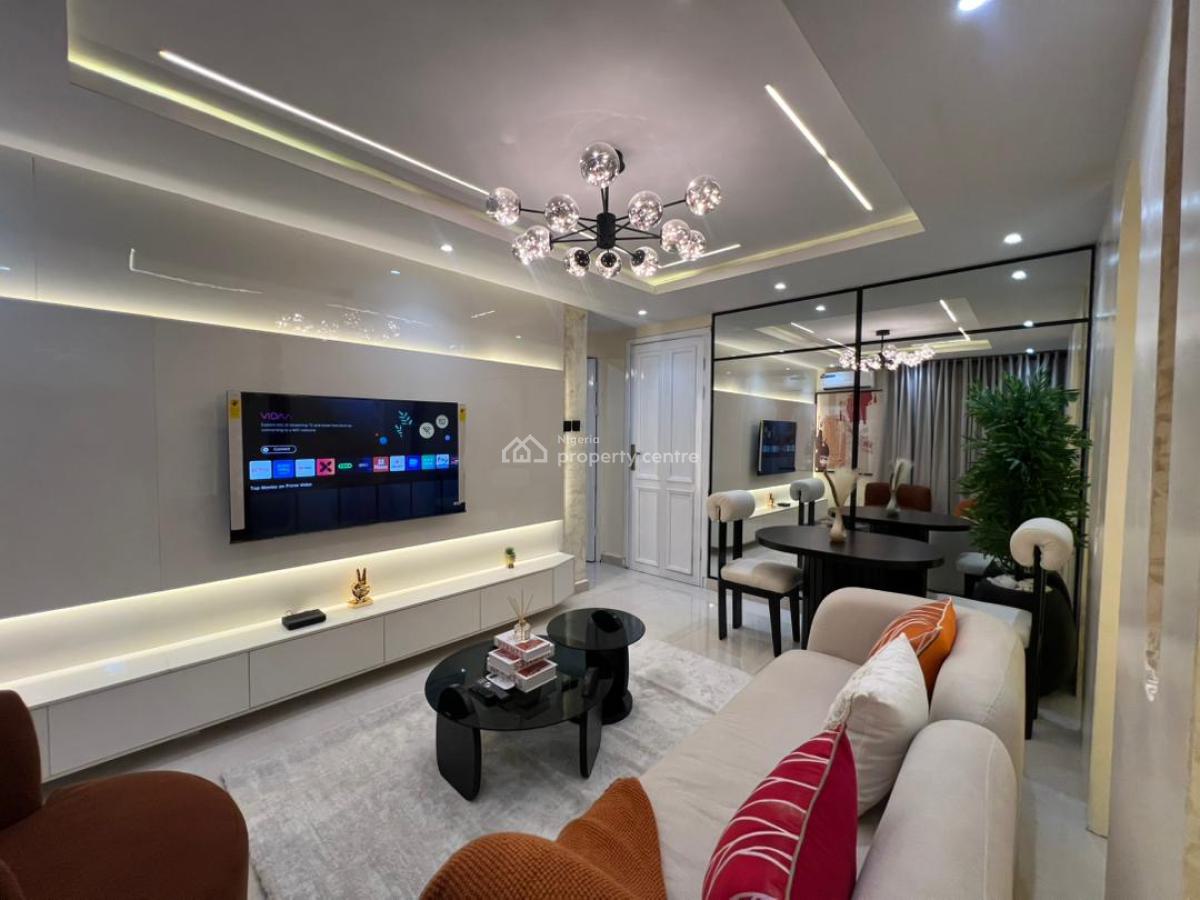 Brand New 2 Beds Luxe with Swimming Pool Excellent Services and Se, Lekki Phase 1, Lekki, Lagos, Flat / Apartment Short Let