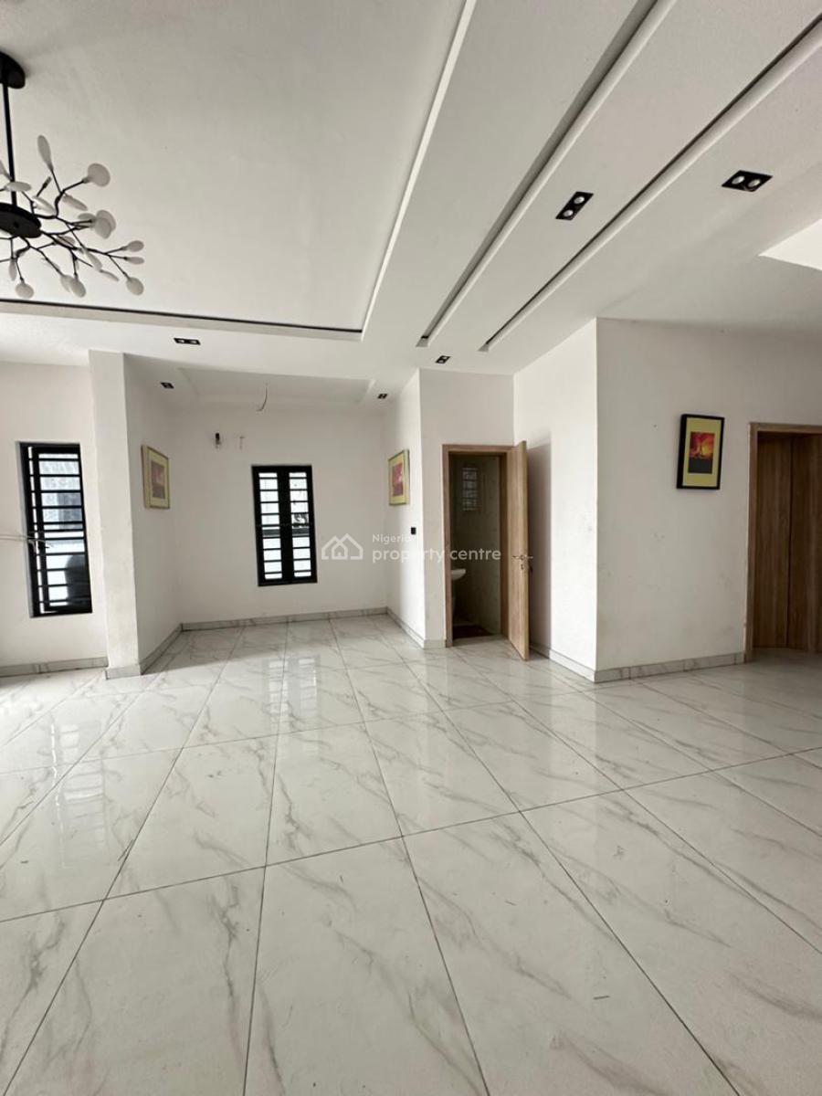 4 Bedroom Semi Detached + Bq -, Contemporary Detailed Home with Bq in a Secured Estate, Off Kusenla, Ikate, Lekki, Lagos, Semi-detached Duplex for Sale