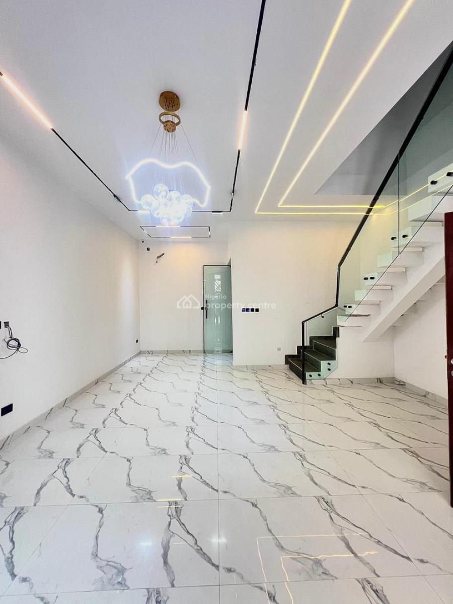 Luxury 4 Bedroom Terrace Duplex with Bq,, Osapa, Lekki, Lagos, Terraced Duplex for Sale