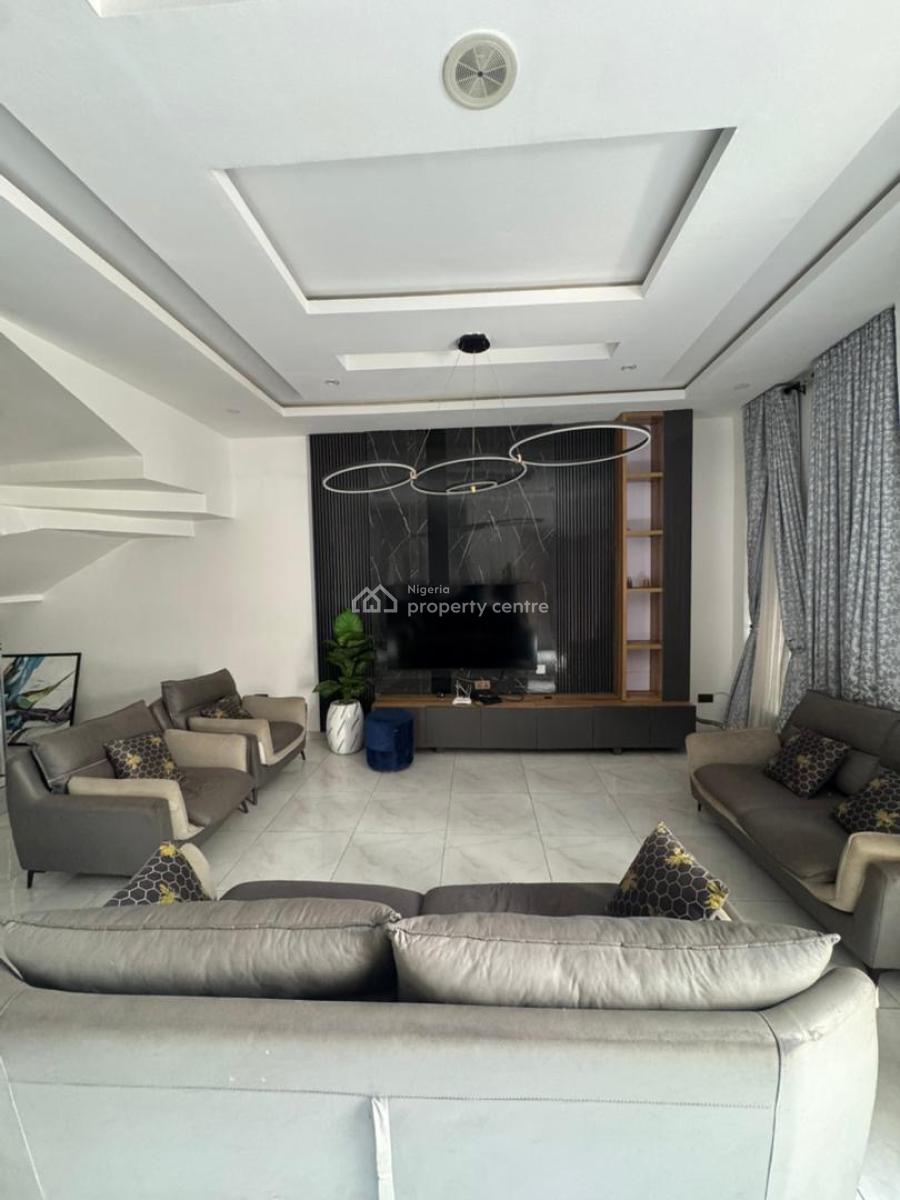 4bedroom Semi Detached Duplex + Bq, Orchid Road, Lekki, Lagos, Semi-detached Duplex for Rent