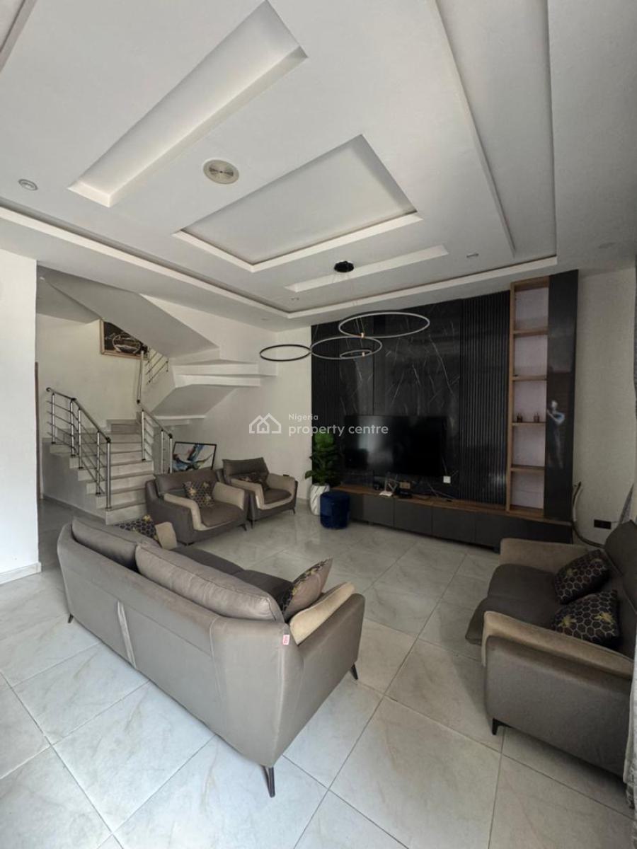 4bedroom Semi Detached Duplex + Bq, Orchid Road, Lekki, Lagos, Semi-detached Duplex for Rent