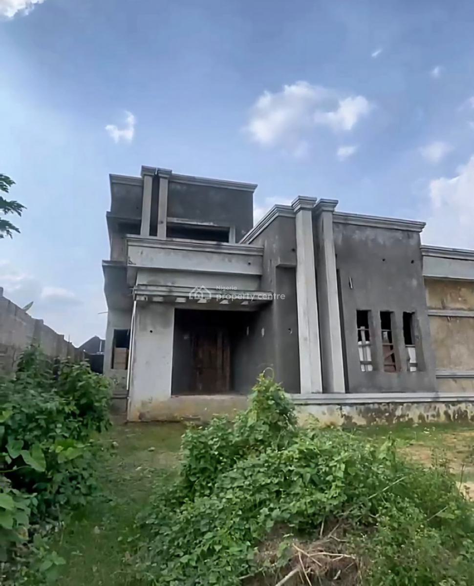 Carcass 4 Bedroom Duplex, Nta Road, Ozuoba, Port Harcourt, Rivers, Detached Duplex for Sale