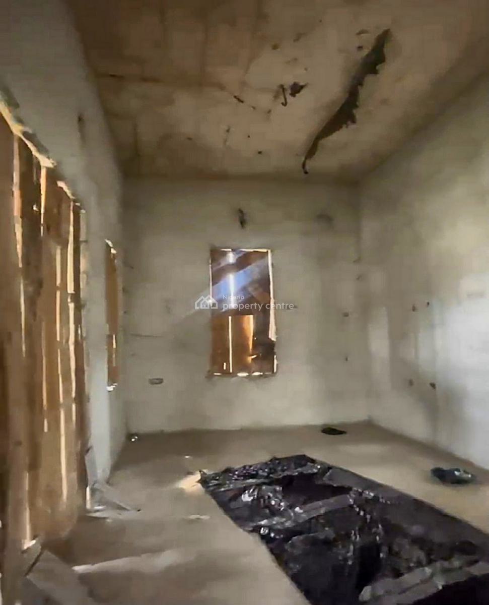 Carcass 4 Bedroom Duplex, Nta Road, Ozuoba, Port Harcourt, Rivers, Detached Duplex for Sale