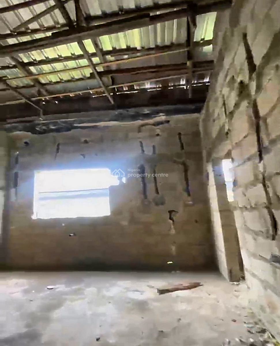 Carcass 4 Bedroom Duplex, Nta Road, Ozuoba, Port Harcourt, Rivers, Detached Duplex for Sale