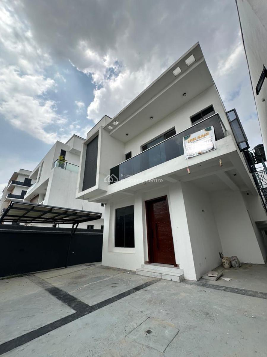 4 Bedroom Fully Detached + Bq, Beautifully Built Home with Bq in a Secured Neighborhood, Off Kusenla, Ikate, Lekki, Lagos, Detached Duplex for Sale