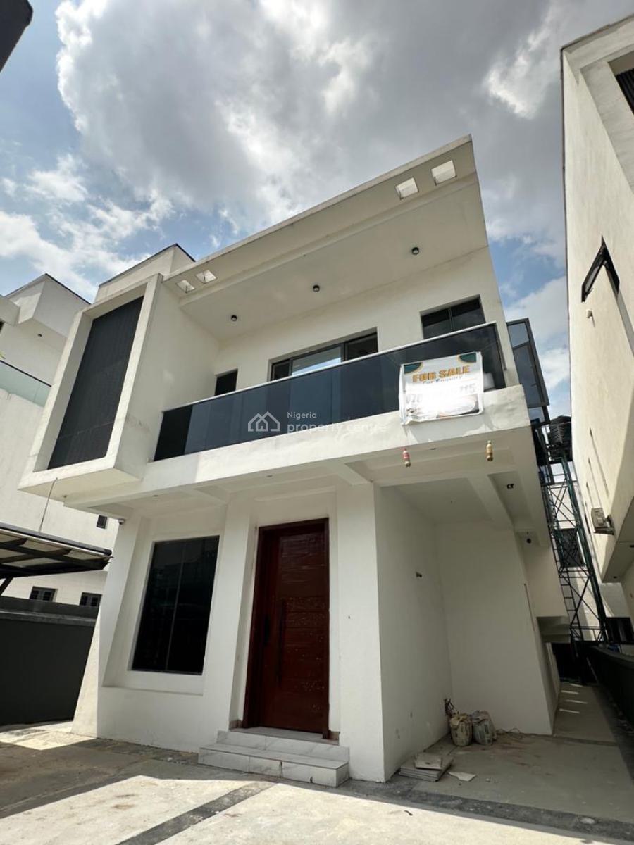 4 Bedroom Fully Detached + Bq, Beautifully Built Home with Bq in a Secured Neighborhood, Off Kusenla, Ikate, Lekki, Lagos, Detached Duplex for Sale