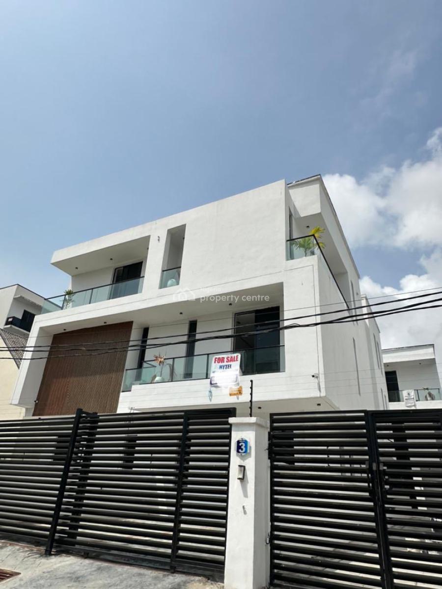 4 Bedroom Semi Detached +bq in a Secured Neighborhood, Smart Automated Home with Bq in a Secured Estate, Off Kusenla, Ikate, Lekki, Lagos, Semi-detached Duplex for Sale