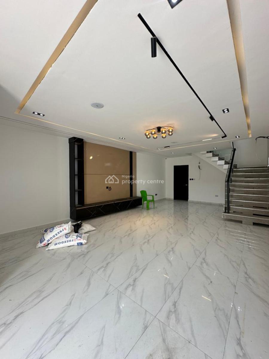 4 Bedroom Semi Detached +bq in a Secured Neighborhood, Smart Automated Home with Bq in a Secured Estate, Off Kusenla, Ikate, Lekki, Lagos, Semi-detached Duplex for Sale