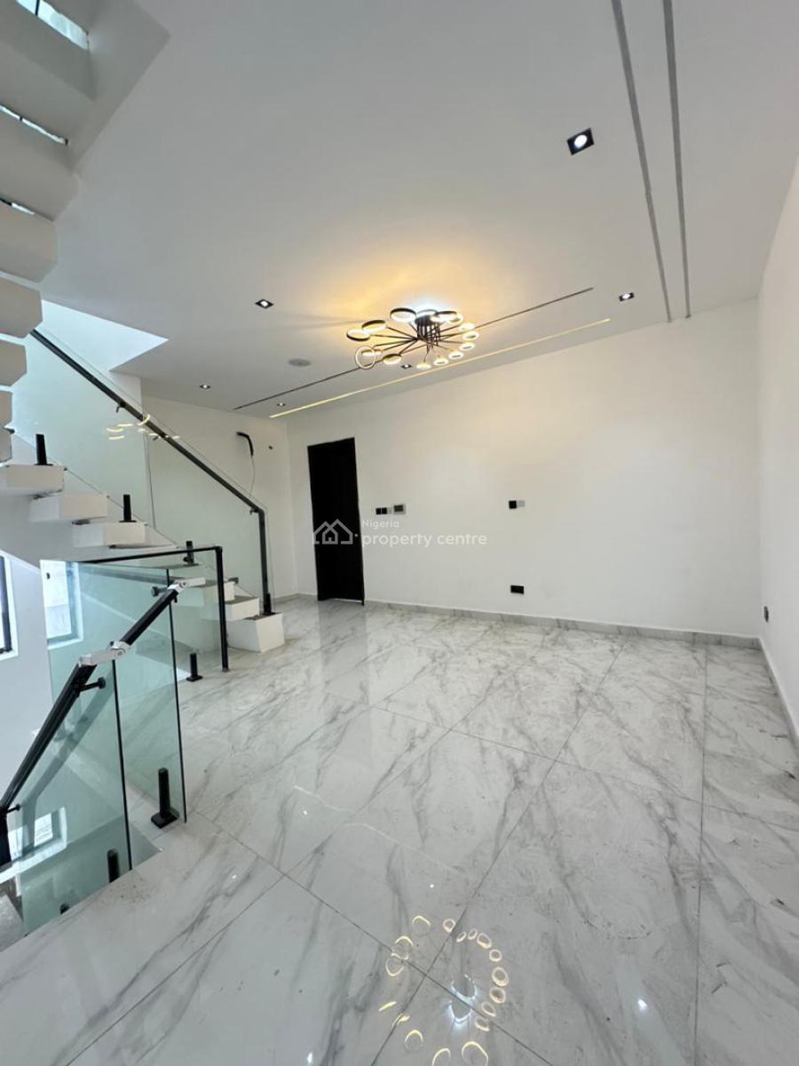 4 Bedroom Semi Detached +bq in a Secured Neighborhood, Smart Automated Home with Bq in a Secured Estate, Off Kusenla, Ikate, Lekki, Lagos, Semi-detached Duplex for Sale