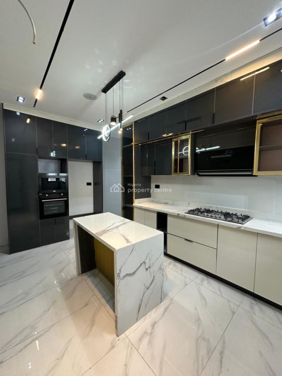 4 Bedroom Semi Detached +bq in a Secured Neighborhood, Smart Automated Home with Bq in a Secured Estate, Off Kusenla, Ikate, Lekki, Lagos, Semi-detached Duplex for Sale