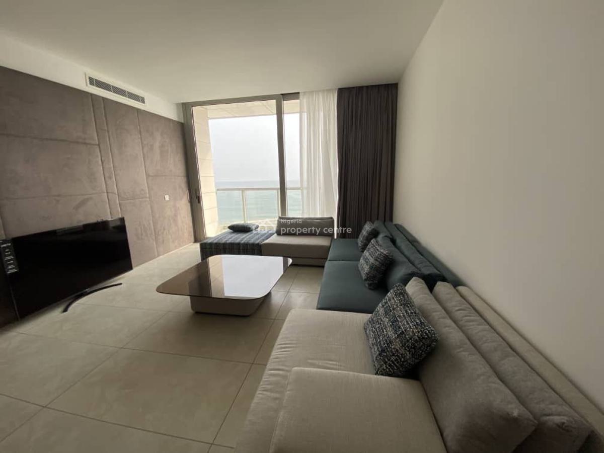 Waterfront 3-bedroom Furnished Flat with Bq, Eko Atlantic City, Lagos, Flat / Apartment for Rent