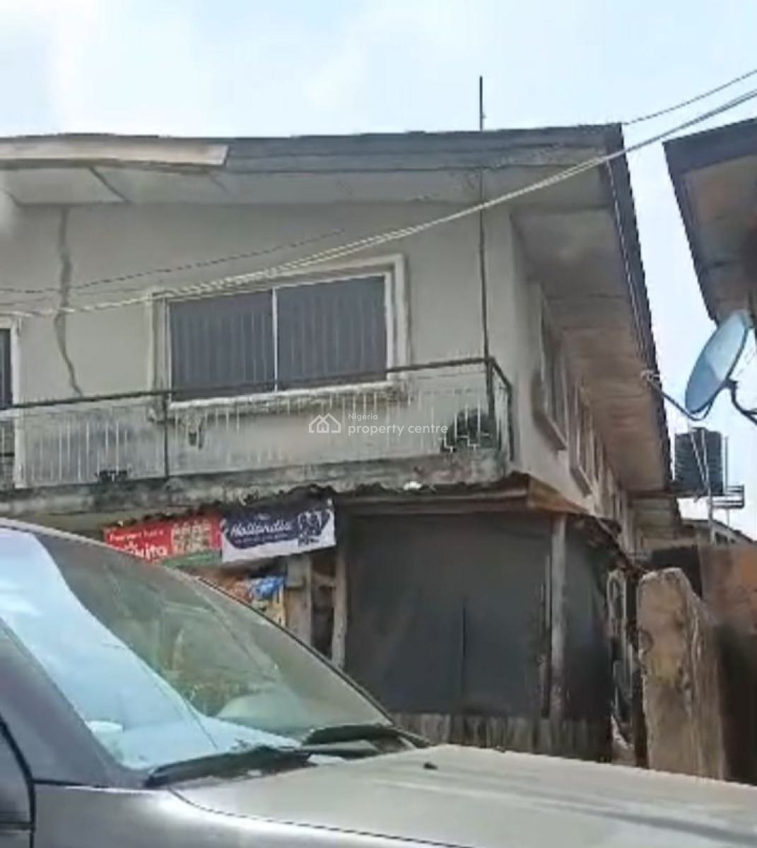 Full Plot of Land with Old Storey Building, Moshalashi Bus-stop, Ijesha, Surulere, Lagos, Mixed-use Land for Sale