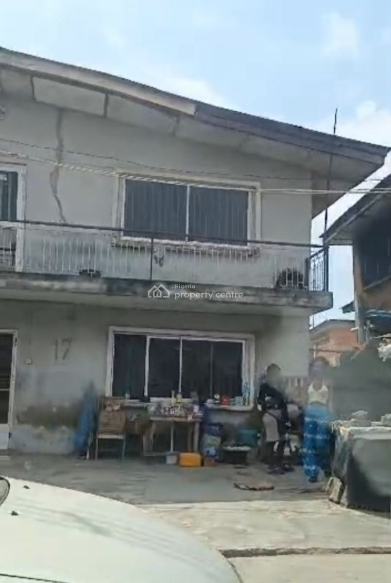 Full Plot of Land with Old Storey Building, Moshalashi Bus-stop, Ijesha, Surulere, Lagos, Mixed-use Land for Sale