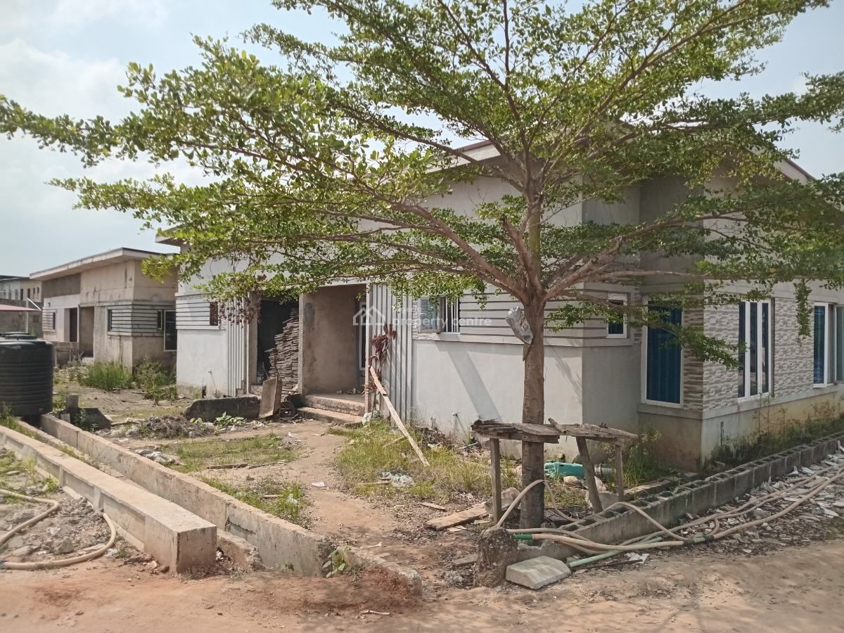 Carcass 3 Bedroom Semi-detached Bungalow, Premier Court, Berger, Arepo, Ogun, Semi-detached Bungalow for Sale