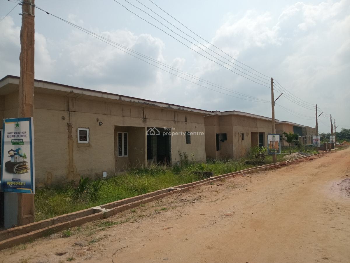 Carcass 3 Bedroom Semi-detached Bungalow, Premier Court, Berger, Arepo, Ogun, Semi-detached Bungalow for Sale